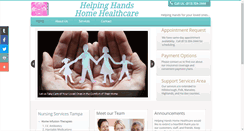 Desktop Screenshot of helpinghandshomehealthcare.com