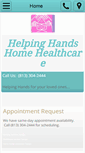 Mobile Screenshot of helpinghandshomehealthcare.com